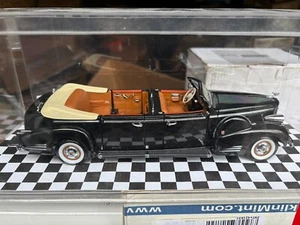 ROAD SIGNATURE 1:24th SCALE 1938 DIE CAST LINCOLN PRESIDENTIAL LIMO MODEL - Picture 1 of 8