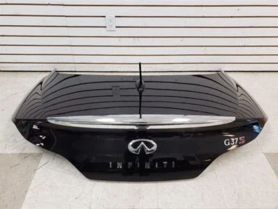 09-15 INFINITI G37/Q60 Conv. Rear Decklid Black/KH3 OEM H430MJJ5MA - Image 1 of 4