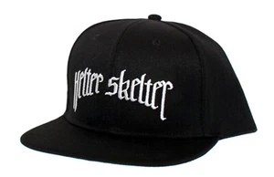 Sombrero Helter Skelter Dr Dre NWA Vintage (circa 2000s) Bordado Ala Plana Negro - Imagen 1 de 4