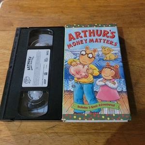 Arthur - Arthur's Money Matters VHS Kassette 3 große Abenteuer Cartoon selten - Bild 1 von 5