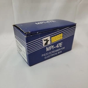 Moose Mpi-47e Piezo Screamer For Electrical Box White - Picture 1 of 5