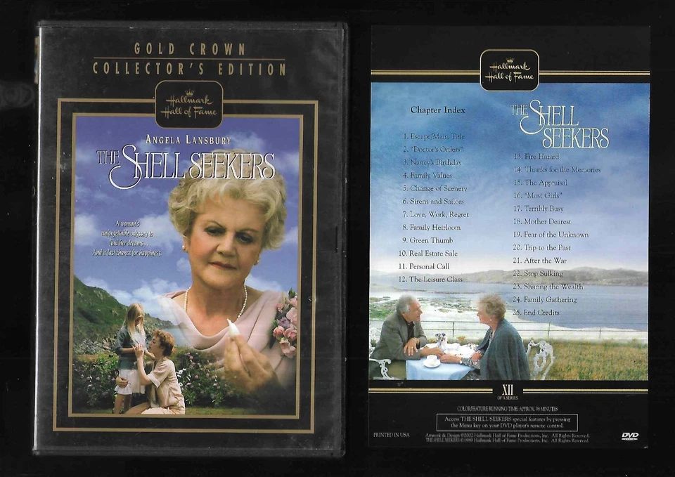 * OOP * Waris Hussein's THE SHELL SEEKERS - Angela Lansbury - RARE HALLMARK - Image 1 of 2