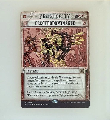 MTG: Electrodominance Outlaws of Thunder Junction: Breaking News Regular NM - Image 1 of 2