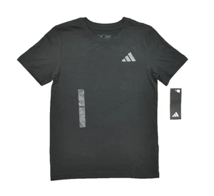 NEW Adidas SS Blurred Camo Tee Black Athletic Casual Size XS Black Logo - Picture 1 of 8