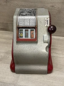 LIBERTY BELL GROETCHEN 5 CENT TRADE TOBACCO 1930S SLOT MACHINE CASINO - Picture 1 of 14