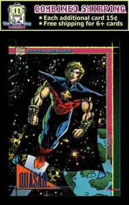 1993 SkyBox Marvel Universe #12 Quasar - Picture 1 of 2