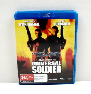 Universal Soldier Blu Ray 1992 Jean-Claude Van Damme Region B - Free Postage - image 1 of 4