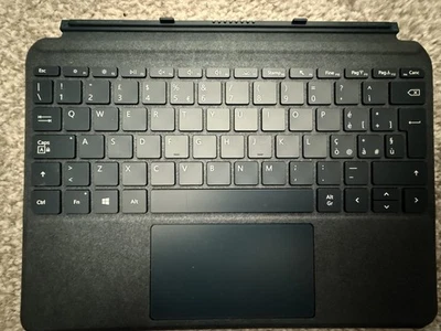 Genuine Microsoft Surface Go  1 2 3 4 Cover Keyboard Blue/Grey UK QWERTY - Image 1 of 4