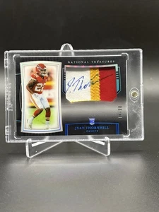 2019 National Treasures Juan Thornhill Midnight RPA Rookie Patch Auto #5/20 - Picture 1 of 2