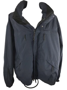 5.11 Tactical Jacke Hide-Away Kapuze Herren Gr. 2XL dunkelblau gebraucht - Bild 1 von 5