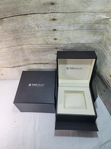 TAG HEUER UHRENGEHÄUSE PRÄSENTATIONSDISPLAY AUFBEWAHRUNG GESCHENKBOX  - Bild 1 von 5