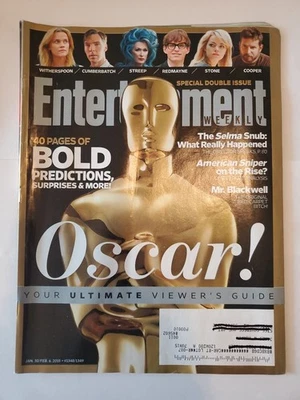 Entertainment Weekly Jan. 30/ Feb. 6, 2015 #1348/1349 Oscar! Dbl Issue - Image 1 of 4