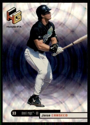 1999 Upper Deck HoloGrFX #55 Jose Canseco Tampa Bay Rays - Image 1 of 2