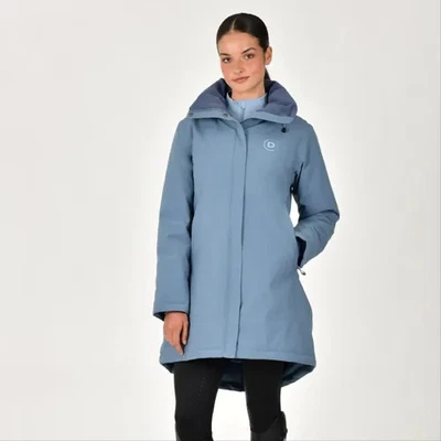 Chaqueta impermeable Dublin Everyday para mujer - Denim Foto 1 de 4
