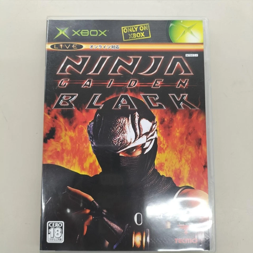 Microsoft X BOX NINJA GAIDEN Black Xbox  Japan Import Tested - Image 1 of 4