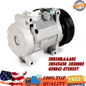 AC Air Conditioner Compressor W/Clutch For Honda Accord 2003-2007 2.4L CO 28003C - Picture 1 of 9