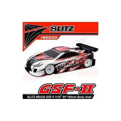 [IT] Carrozzeria Blitz GSF II 1:10 (190/0.5mm) Trasparente - Immagine 1 di 2