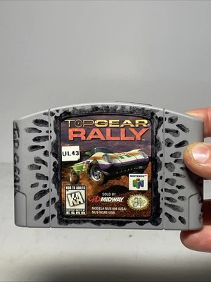 Top Gear Rally Nintendo 64 N64 Probado Funcionamiento Auténtico OEM Tiene Marcador Leer Foto 1 de 4