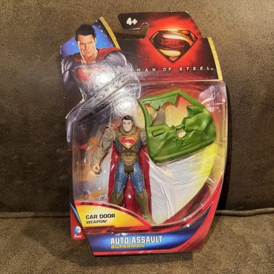 Figura de juguete Superman Man of Steel AUTO ASALTO DC Comics 2013 Foto 1 de 4