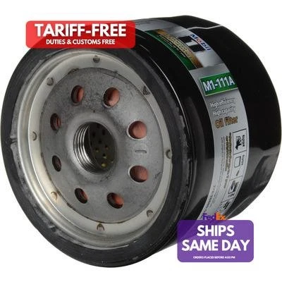 Mobil 1 M1-111A, One Black Steel Mobil 1 Extended Perform Ance Oil Filter M1-111 - Image 1 of 4