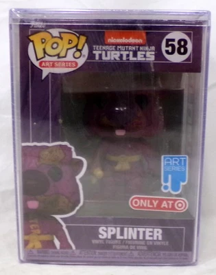 Funko Pop Art Series Tortugas Ninja Mutantes 58 Splinter Exclusivo De Target - Imagen 1 de 4