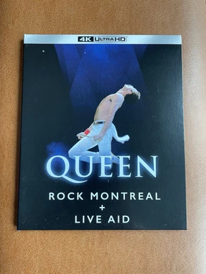 Queen Rock Montreal + Live Aid 2x Blu-Ray4K UHD Ultra HD LIKE NEW - Unplayed - Image 1 of 3