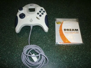 White Mad Catz Controller Control Dream pad for Sega Dreamcast with Manual - Picture 1 of 2
