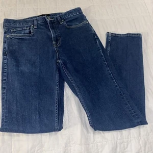 Pantalones de mezclilla azules calce recto modernos para hombre Free Assembly 29x30 - Imagen 1 de 5