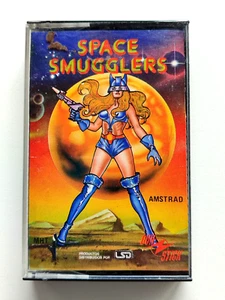 SPACE SMUGGLERS LSD VERY RARE AMSTRAD CPC 464 472 6128 GUN STICK - Imagen 1 de 3