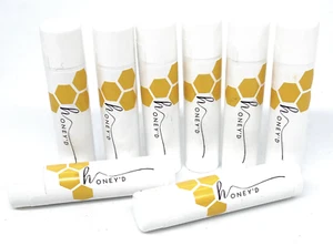 PKM 50 STCK. - PERSONALISIERTER HERGESTELLT IN DEN USA Lippenbalsam mit Ihrem Logo - WÄHLEN SIE IHREN GESCHMACK - Bild 1 von 7