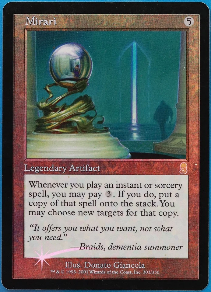 Mirari FOIL Odyssey PLD Rare MAGIC THE GATHERING MTG CARD (ID# 469112) ABUGames - Image 1 of 2