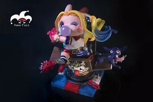 【In-Stock】 Pokémon Pokemon Pikachu Harley Quinn Cosplay GK Statue Poker Face - Picture 1 of 5