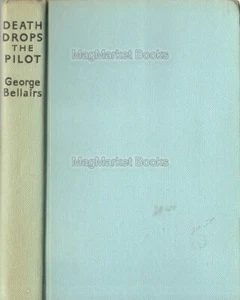 VINTAGE BOOK · DEATH DROPS THE PILOT · GEORGE BELLAIRS · FICTION - Picture 1 of 2