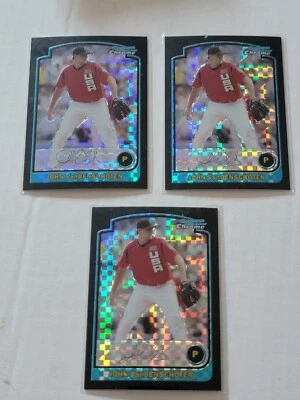 2003 Bowman Chrome Draft Xfractor #D /130 #BDP John VanBenschoten - Image 1 of 2