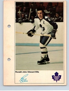 VINTAGE HOCKEY PHOTO 1970 SUN LIFE ACTION PLAYERS TORONTO RON ELLIS - Picture 1 of 2