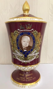 Spode Covered Vase Winston Churchill In Memoriam 1965 Limited Edition of 125 - Bild 1 von 13