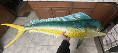 Suporte para peixes golfinhos Mahi Mahi 37 pol. - Imagem 1 de 2