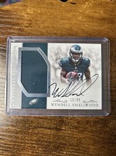 2016 NATIONAL TREASURES AUTO JERSEY WENDELL SMALLWOOD ROOKIE CARD #10/99