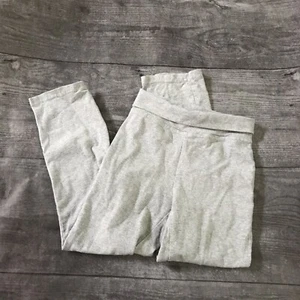 Girl’s Children's Place Fold Over Yoga Pants Gray S 5/6 Activewear - Picture 1 of 5