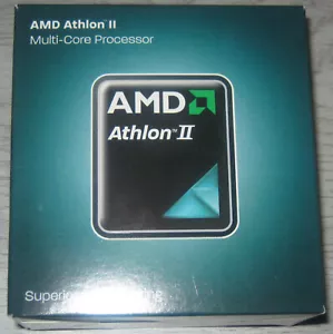 AMD Athlon II X3 450 3x 3,2GHz 1,5MB CACHE Sockel AM3 95Watt ADX450WFGMBOX NEU - Bild 1 von 7