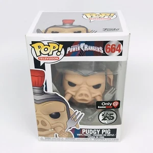 Funko Pop Television Power Rangers 664 Pudgy Pig 25 Years GameStop Excl Not Mint - Picture 1 of 8