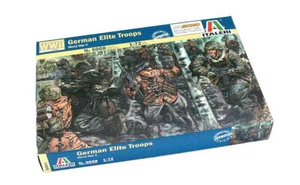 ITALERI 6068 Military Model 1/72 Soldiers World War II German Elite Troops T6068 - Picture 1 of 2