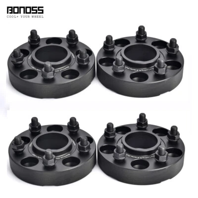 4pc (2x25mm+2x30mm) for Infiniti G V35 G35 BONOSS Wheel Spacer 5x114.3 Hub66.1mm - Image 1 of 4