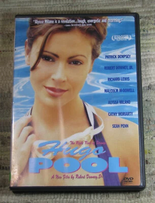 HUGO POOL (1997) 2002 DVD Robert Donney Alyssa Milano Malcolm McDowell - Image 1 of 4