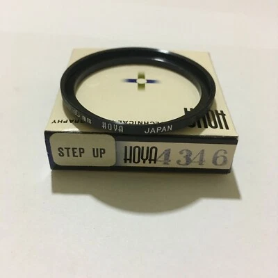 ANILLO FILTRO ESCALONADO HOYA 43-46MM ALTA CALIDAD TEMPRANO EN SU CAJA HECHO EN JAPÓN  Foto 1 de 4
