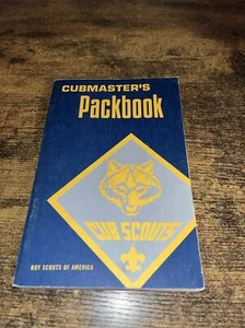 1973 Boy Scout Cubmasters Packbook Book BSA Boy Scouts of America, Weblo - Picture 1 of 2