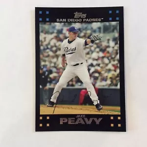 2007 Topps #145 Jake Peavy San Diego Padres - Bild 1 von 2