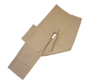 NWT Theory Clean Straight Pull-on in Palomino Sleek Flannel Wool Pants XL - Picture 1 of 6