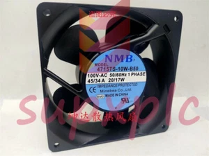 1PCS NMB Fan 4715TS-10W-B50  AC100V  20/17W  12038 12cm all-metal  cooling fan - Picture 1 of 2