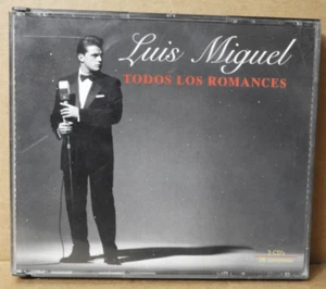 LUIS MIGUEL "Todos Los Romances" 1997 (WARNER) 3 CD SET EX/EX!! - Picture 1 of 4